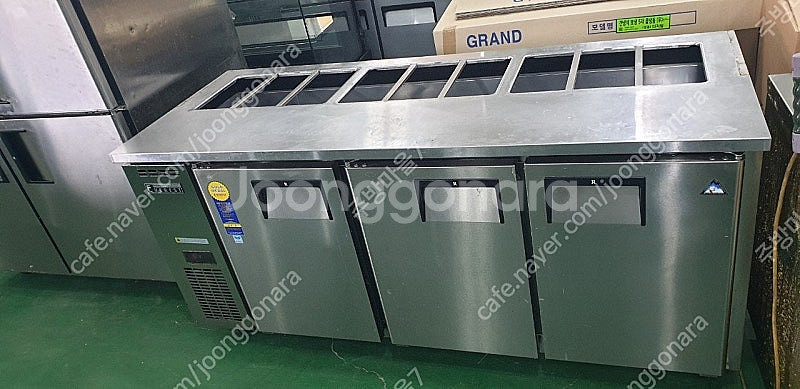 부성1800간냉식반찬냉장고앞작업대뒤줄받트B180B-3R...--0