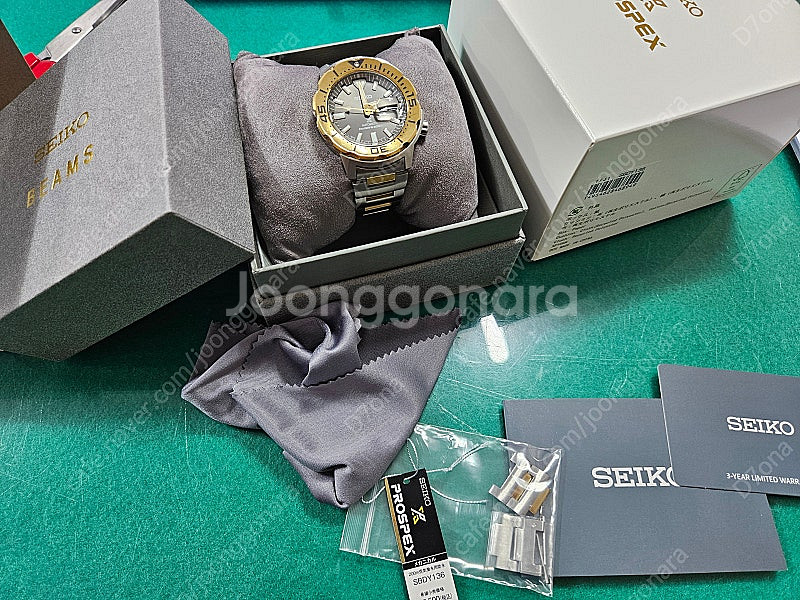 인하) seiko 세이코 몬스터 빔즈 콜라보 한정판 2...--7