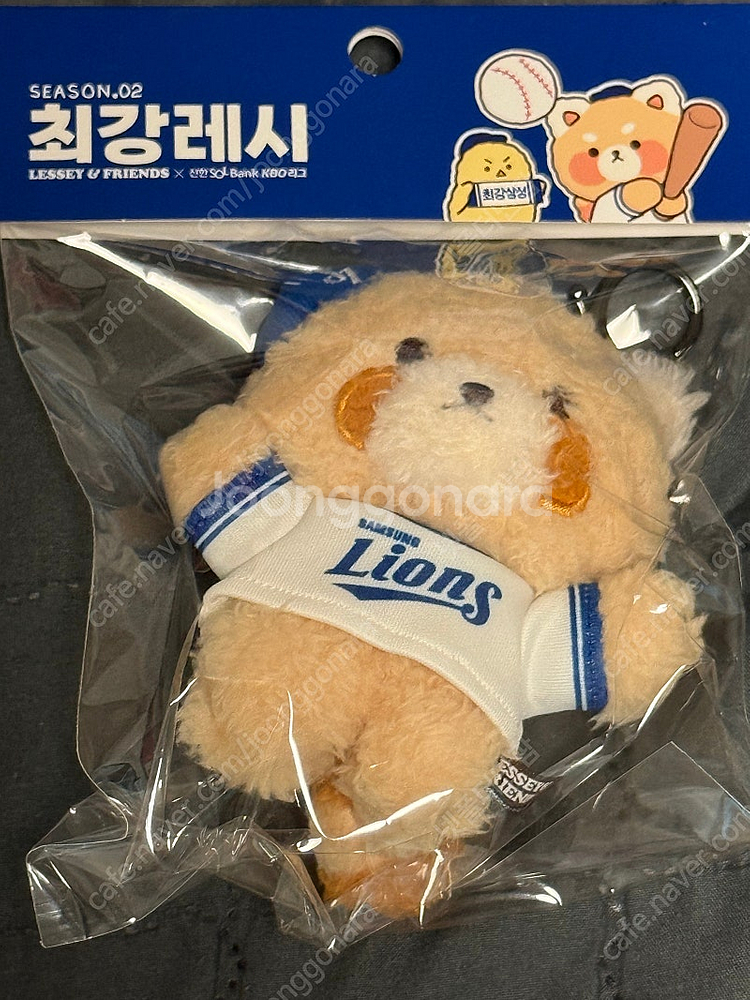[최강레시] SL 삼성 라이온즈 인형 키링 미개봉 새상...--0