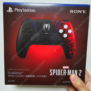 스파이더맨 듀얼센스 ps5 플스5 한정판 에디션