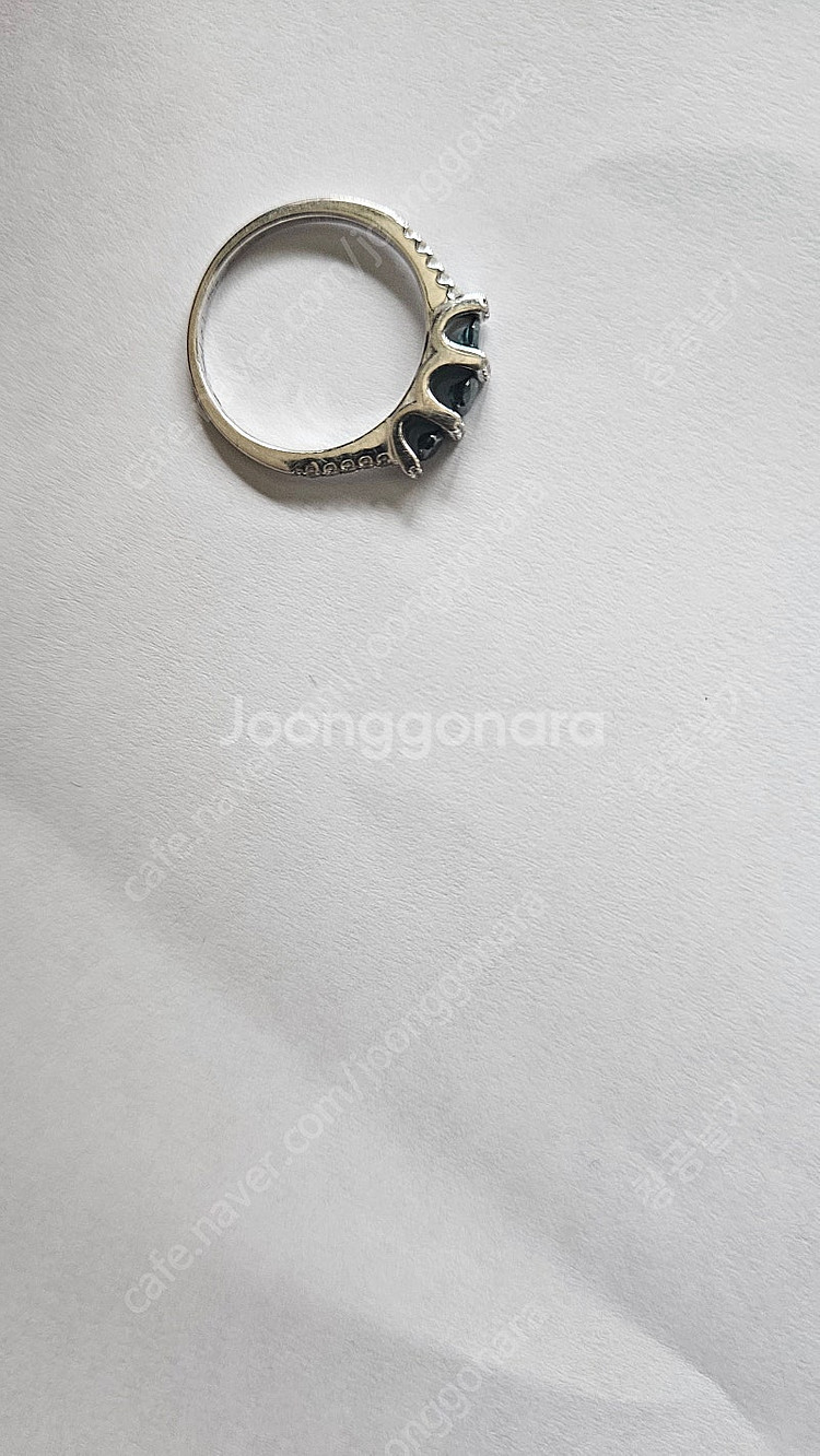 14k 청다이아 반지 팝니다--3