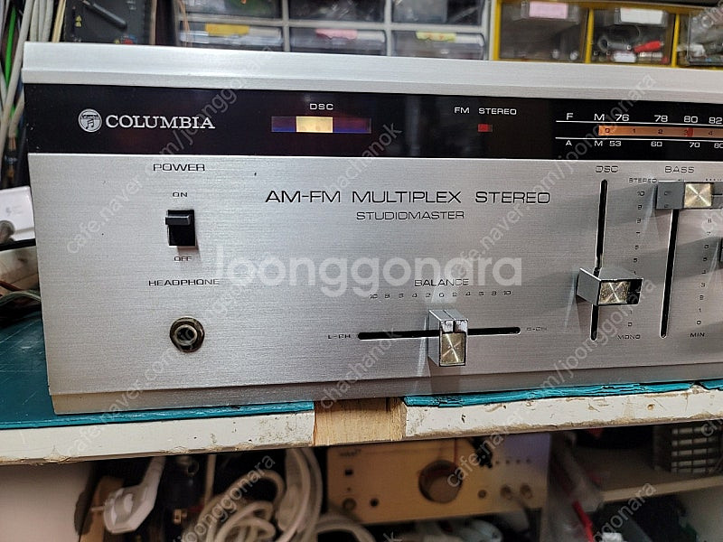 COLUMBIA. 진공관 앰프 장전축 분리 앰프--1