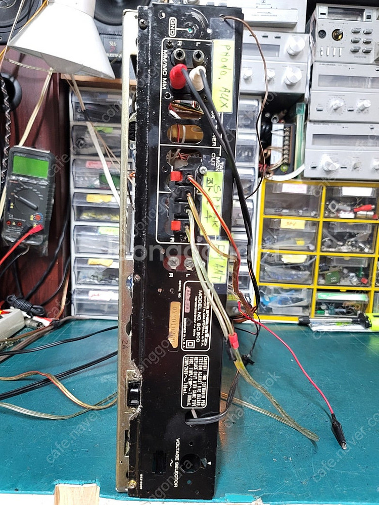 COLUMBIA. 진공관 앰프 장전축 분리 앰프--6