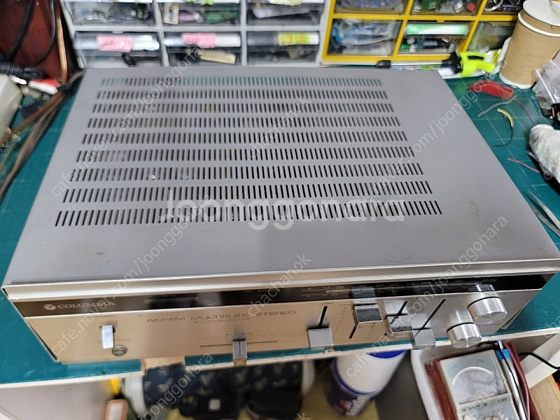 COLUMBIA. 진공관 앰프 장전축 분리 앰프--9
