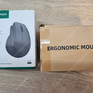 택포) ugreen 유그린 버티컬 마우스 + ergonomic 버티컬 마우스