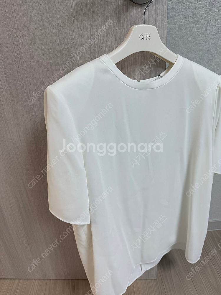 오르 썸머 루 블라우스 새상품 아이보리--0