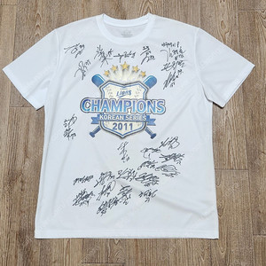 2011 삼성라이온즈 우승 싸인 유니폼
