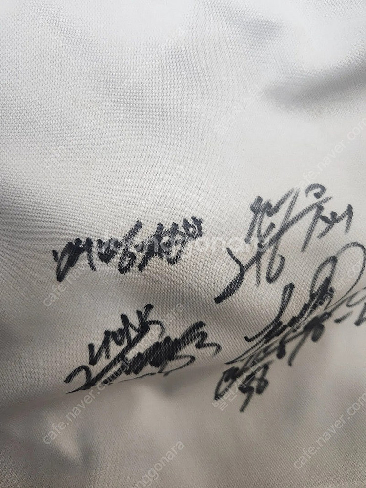 2011 삼성라이온즈 우승 싸인 유니폼--4