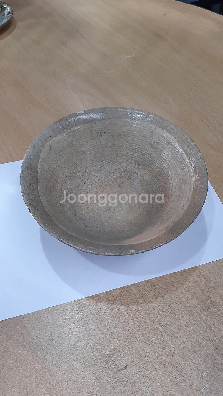 상태 좋은 조선시대 분청 다완--0