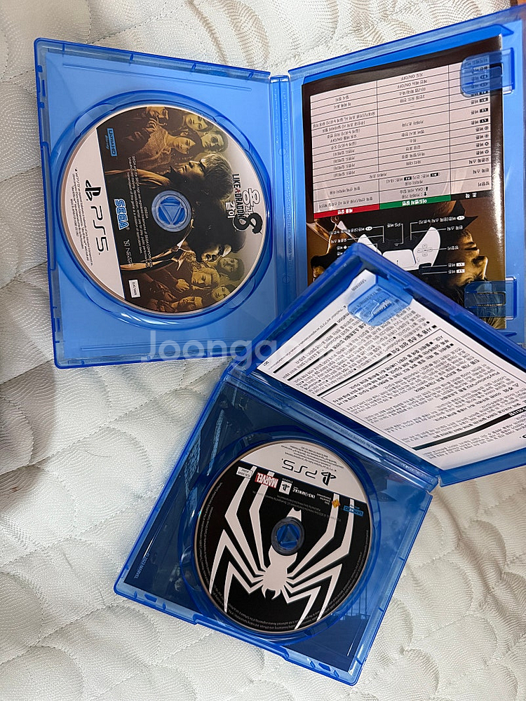 ps5 용과같이 8 & 스파이더맨2 한국어--0