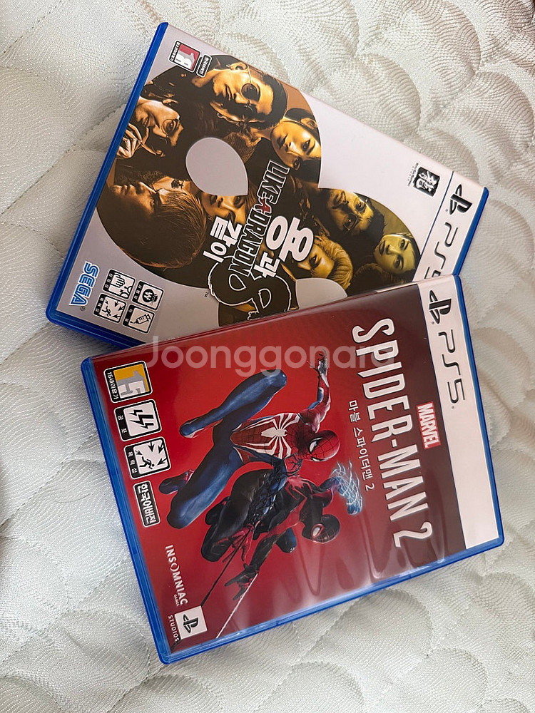 ps5 용과같이 8 & 스파이더맨2 한국어--1