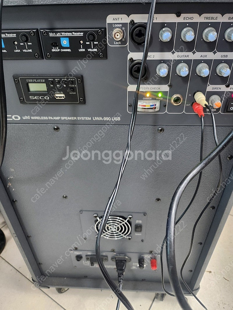 SECO 세코 UWA-990USB 2채널 250와트 이...--1