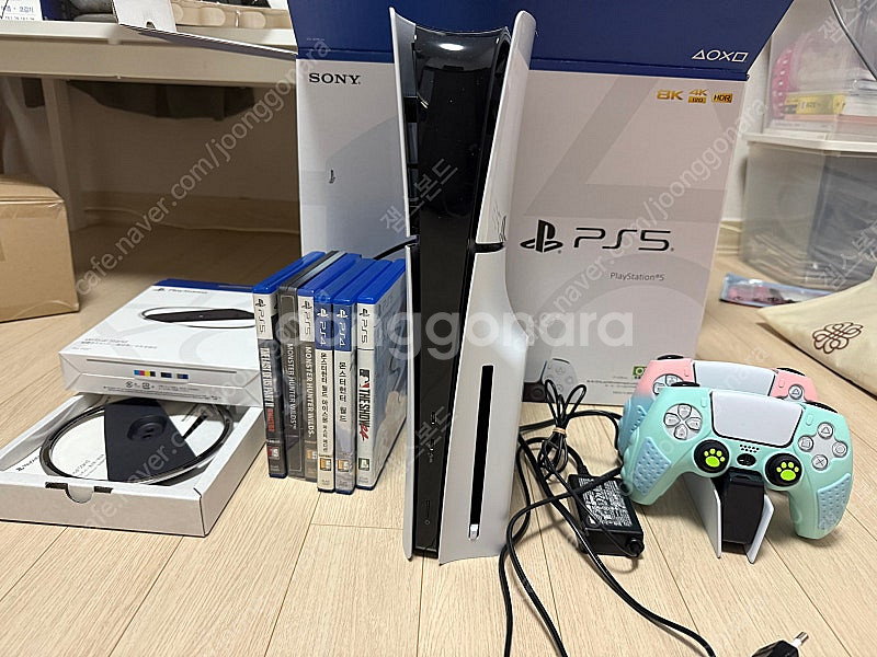 플스5 ps5 슬림 디스크 + 플스 포탈(블랙) 팝니다...--7