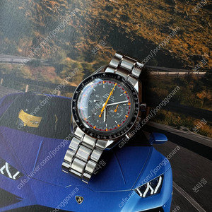 오메가 스피드마스터 레이싱 운모 한정판 크로노그래프 42mm 3570.40