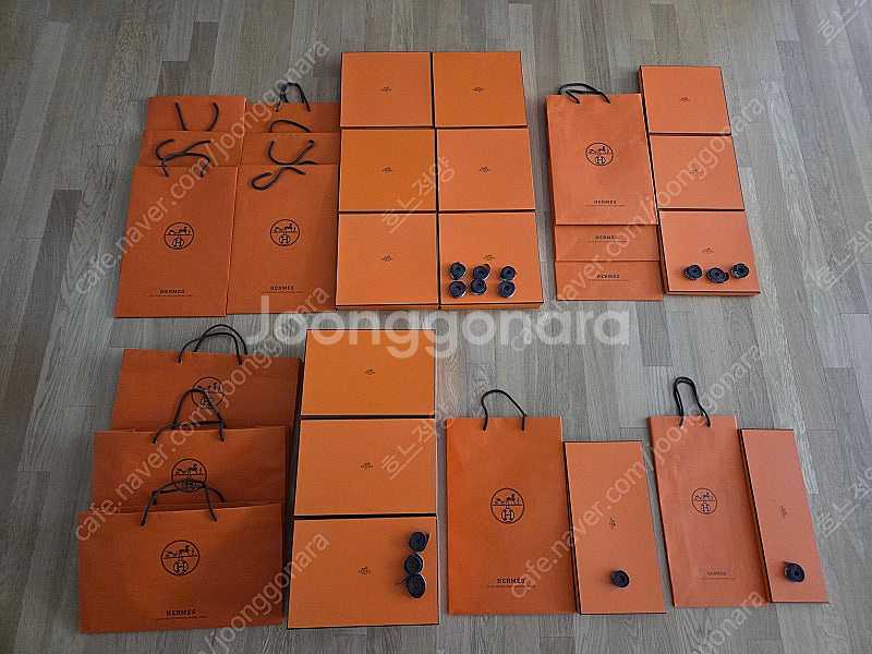 에르메스 박스 쇼핑백 리본 등 서울 직거래 가능--0