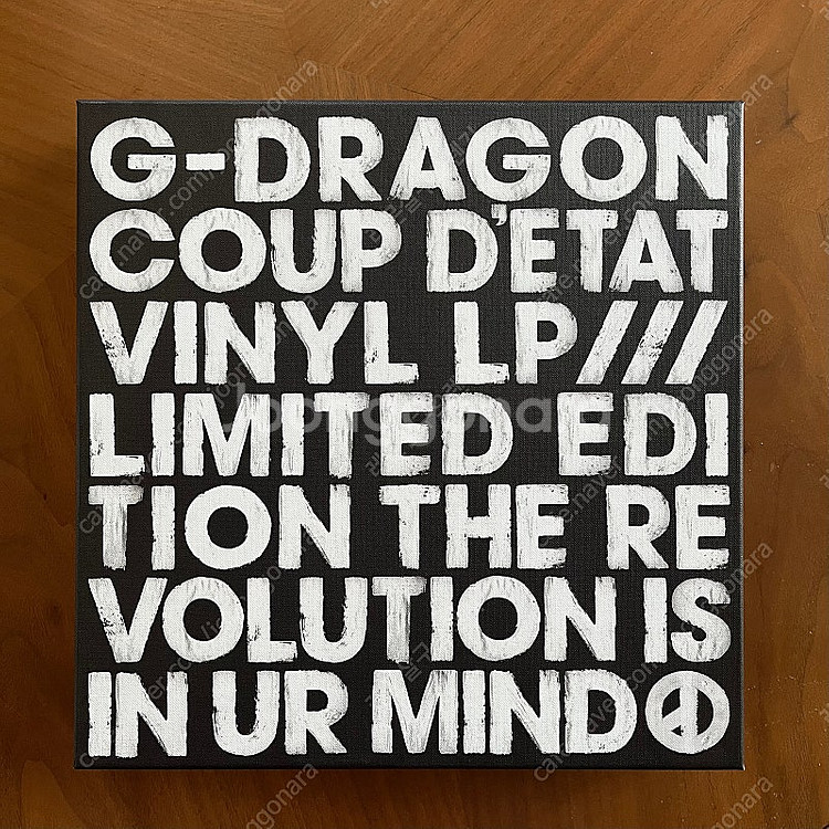 (G-DRAGON) 지드래곤 쿠데타 LP 한정판--0