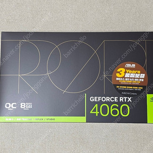 ASUS ProArt 지포스 RTX 4060 OC edition 8GB GDDR6 판매합니다.
