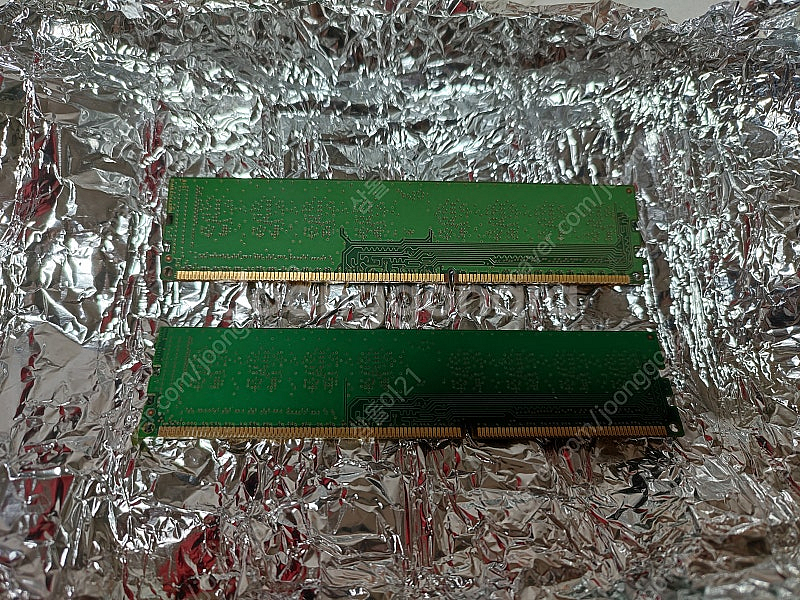 ddr3 4G 12800 단면램 2장 판매합니다.--1
