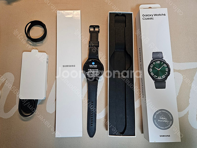 갤럭시 워치 6 클래식 47mm lte 블랙 판매합니다...--0