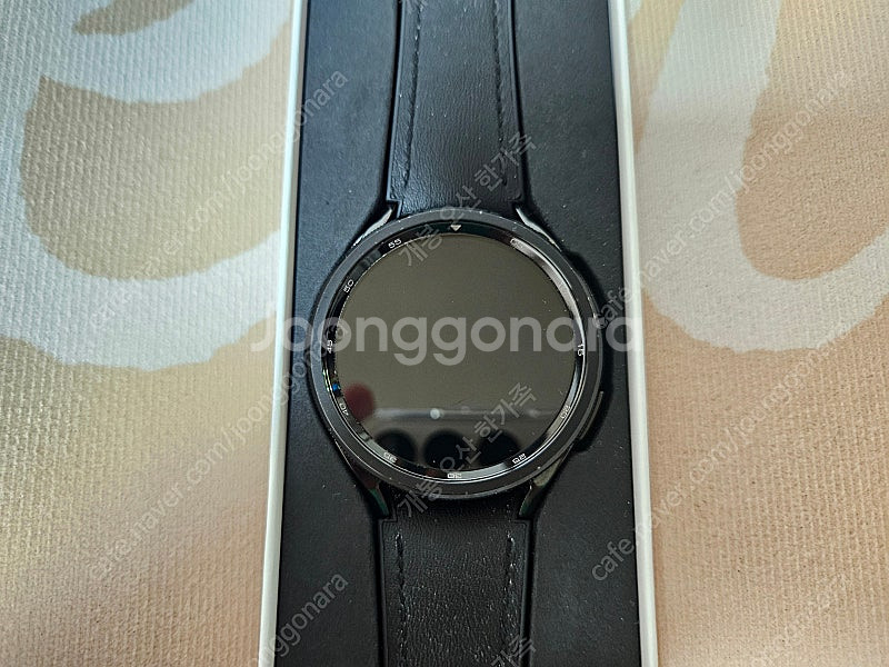 갤럭시 워치 6 클래식 47mm lte 블랙 판매합니다...--1