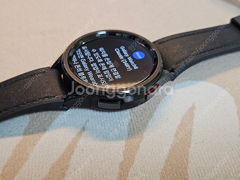 갤럭시 워치 6 클래식 47mm lte 블랙 판매합니다...--3