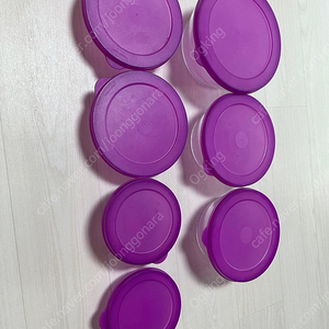 타파웨어 크리스탈볼세트 7인조