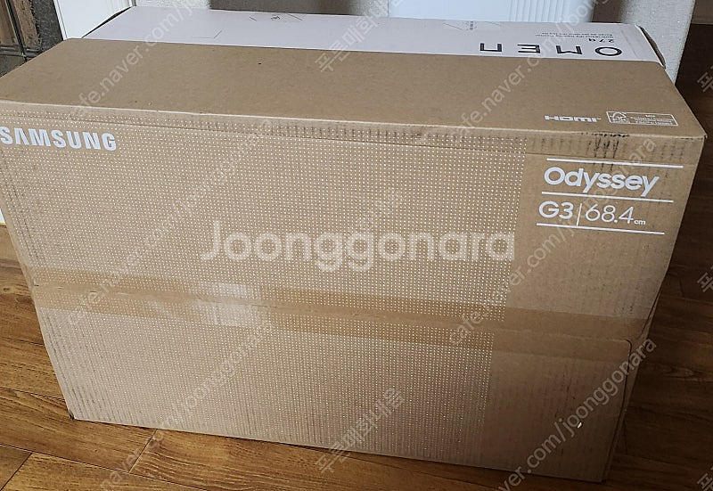 미개봉 삼성전자 오디세이 G3 27인치 모니터--0