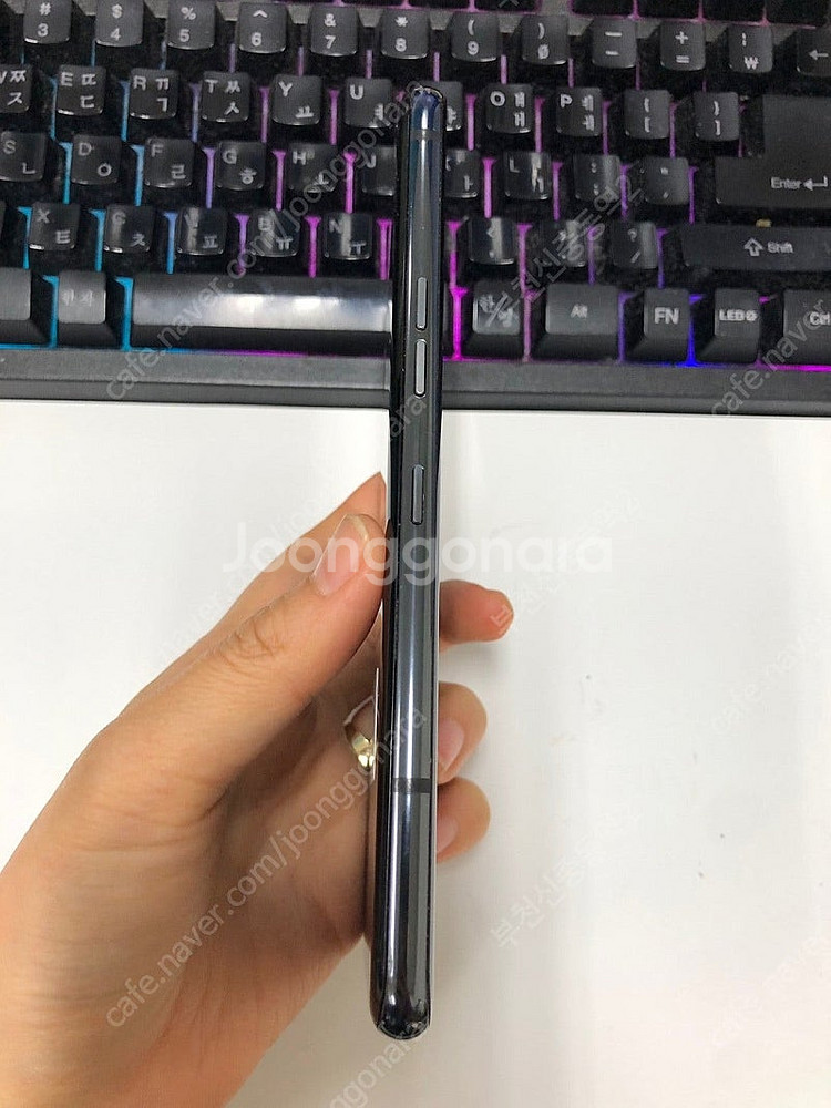 188082 KT V50 5G 블랙 128GB 액정약간...--7