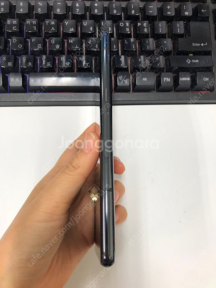 188082 KT V50 5G 블랙 128GB 액정약간...--8
