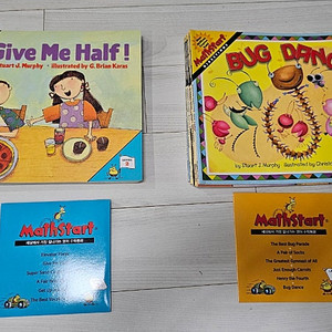 Mathstart 매쓰스타트 수학영어원서 cd포함