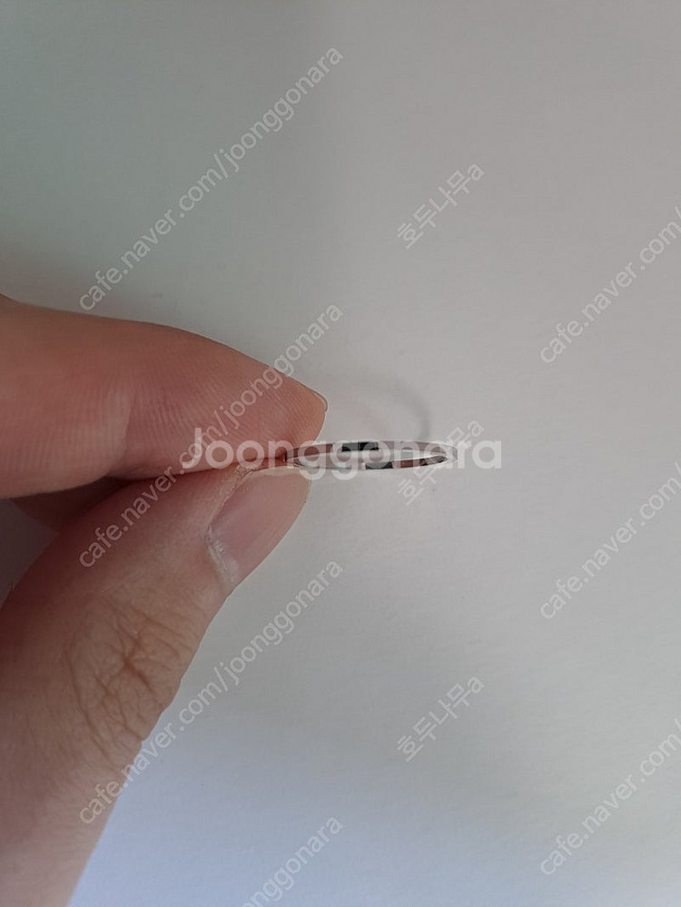 마크-4 PLAIN 1mm (SILVER) 12호 반지--2