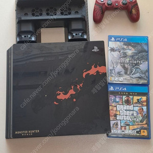 PS4 PRO 몬스터헌터 에디션 및 게임2개 판매합니다