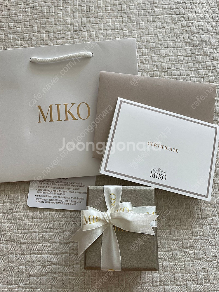 미꼬 미니 람파스 귀걸이 18k 구성품 풀셋--0