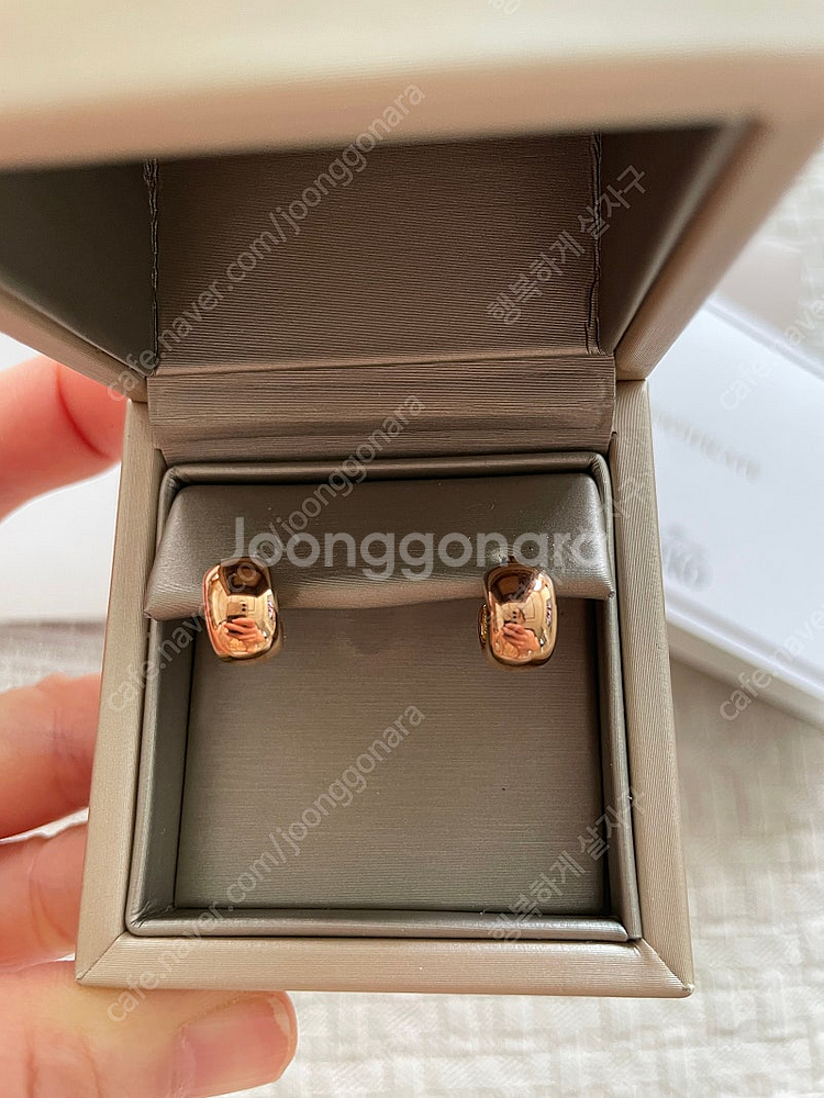 미꼬 미니 람파스 귀걸이 18k 구성품 풀셋--1