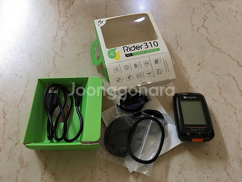 브라이튼 라이더 310. 자전거용 GPS 속도계. 트립...--0
