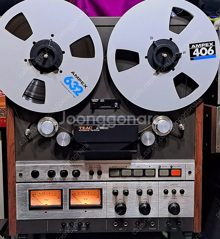 티악 A-6600 2채널 4트랙 릴데크 오토리버스--0
