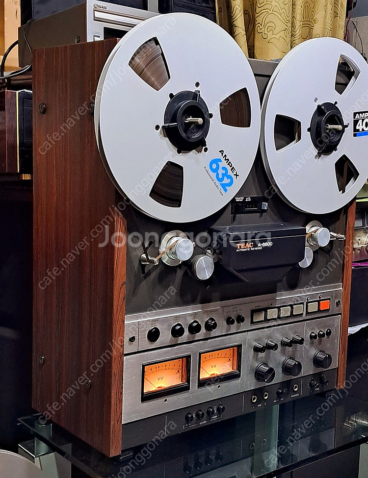 티악 A-6600 2채널 4트랙 릴데크 오토리버스--1