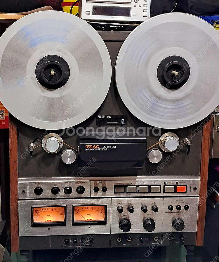 티악 A-6600 2채널 4트랙 릴데크 오토리버스--2