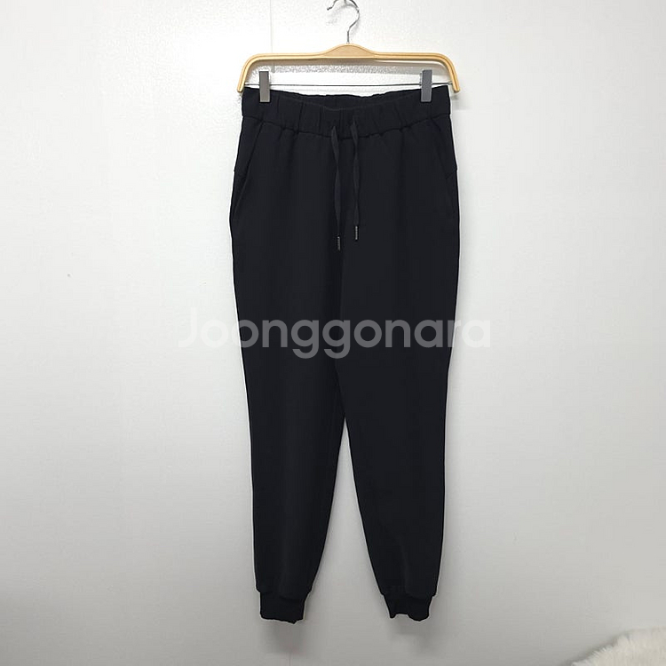 룰루레몬 블랙 조거 팬츠 트레이닝 바지 4 / 한섬 타...--0