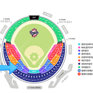 7/6일 두산 KT 3루 블루석 4연석 김재호 은퇴식