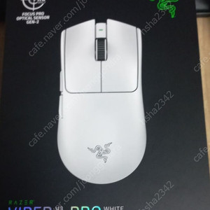 바이퍼 V3 pro 화이트 무선 게이밍 마우스