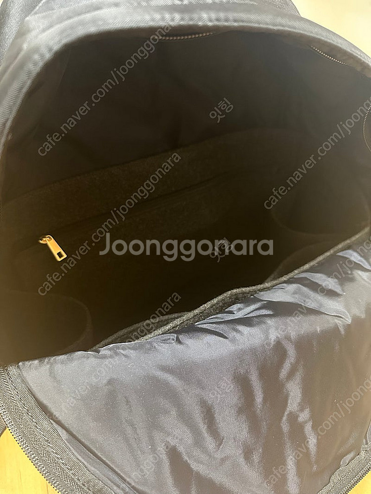 포터 X 꼼데가르송 백팩 스몰 블랙--5