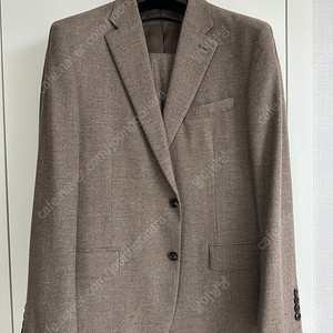 BASSO 바쏘 수입원단 브라운 수트 정장 새제품 판매