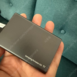 삼성 ssd t7 1tb 판매합니다. 10만원.