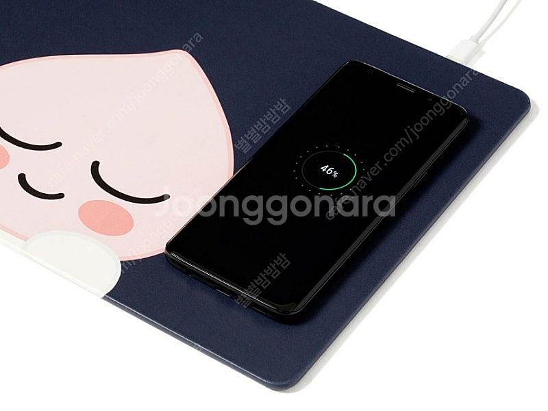 택포34000 카카오프렌즈 고속 무선 충전기 마우스 패...--1
