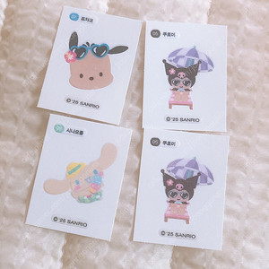 올리브영 베이글칩 산리오 띠부씰 산리오스티커 포차코 시나모롤 쿠로미 판매 교환