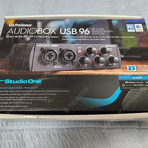 PreSonus audiobox usb96 오디오인터페이스 오인페 팝니다.(미사용)