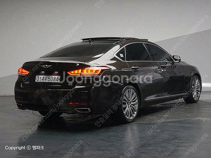 제네시스 G80 중고 제네시스 중고 가격 갈색 2018...--4