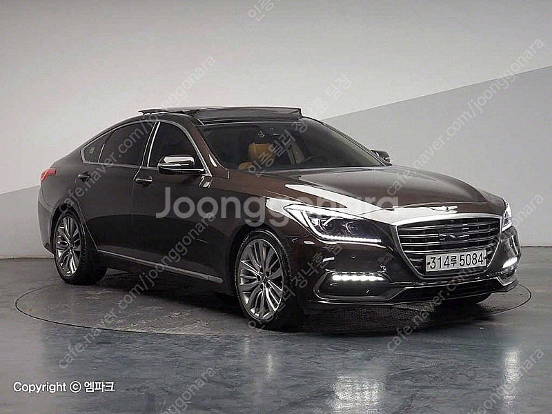 제네시스 G80 중고 제네시스 중고 가격 갈색 2018...--5