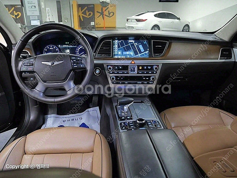 제네시스 G80 중고 제네시스 중고 가격 갈색 2018...--7